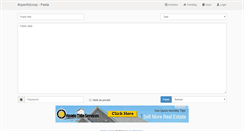 Desktop Screenshot of paste.openttdcoop.org